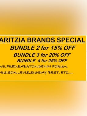 FLASH BUNDLE  SALE ON ALL ARITZIA BRANDS